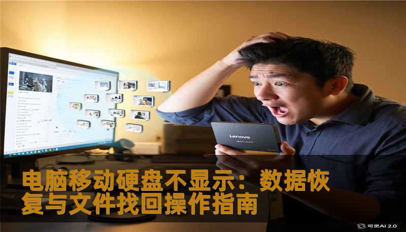 电脑移动硬盘不显示：数据恢复与文件找回操作指南