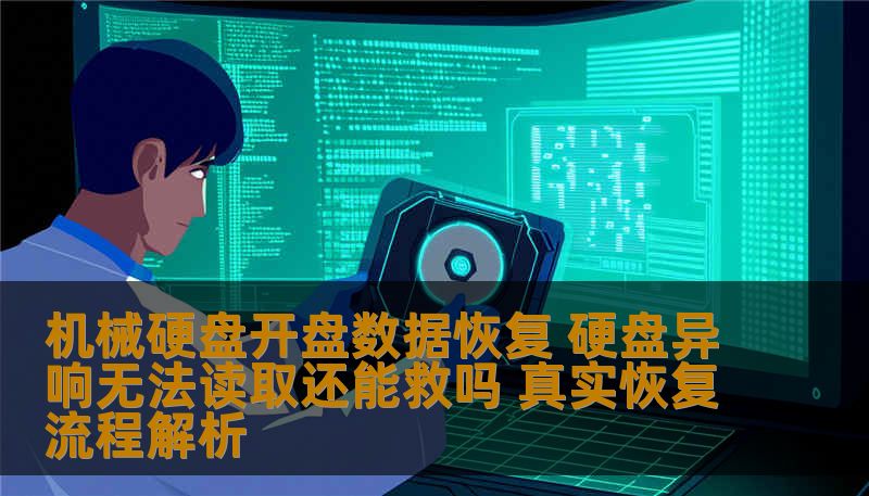 机械硬盘开盘数据恢复 硬盘异响无法读取还能救吗 真实恢复流程解析