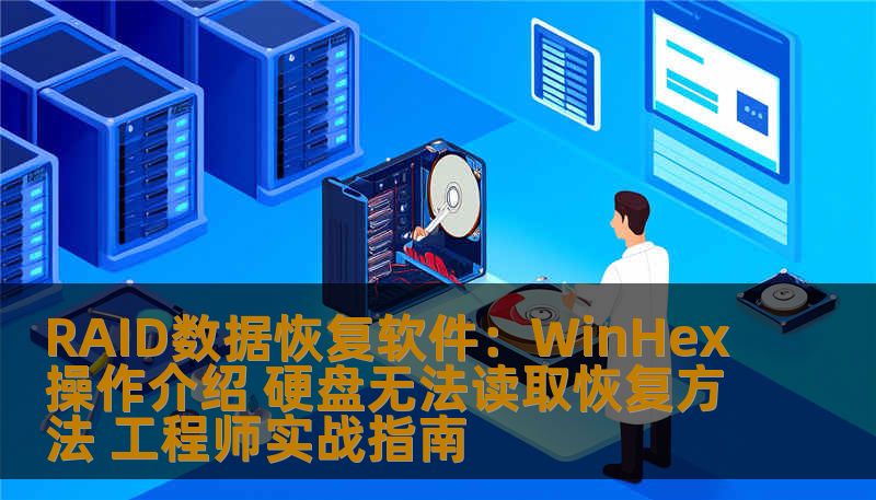 RAID数据恢复软件：WinHex操作介绍 硬盘无法读取恢复方法 工程师实战指南