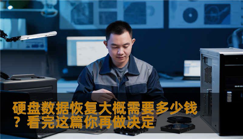 硬盘数据恢复大概需要多少钱？看完这篇你再做决定