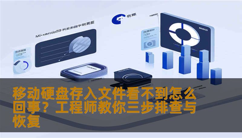 移动硬盘存入文件看不到怎么回事？工程师教你三步排查与恢复