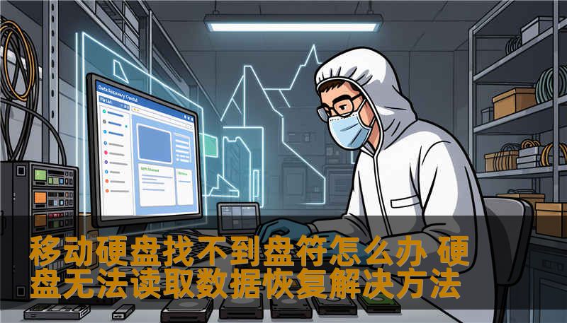 移动硬盘找不到盘符怎么办 硬盘无法读取数据恢复解决方法