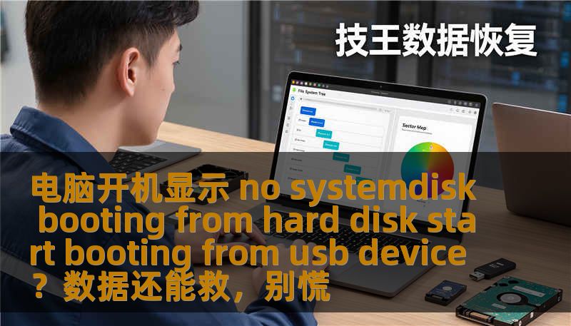 电脑开机显示 no systemdisk booting from hard disk start booting from usb device？数据还能救，别慌