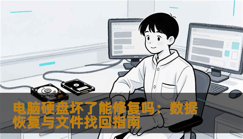 电脑硬盘坏了能修复吗：数据恢复与文件找回指南