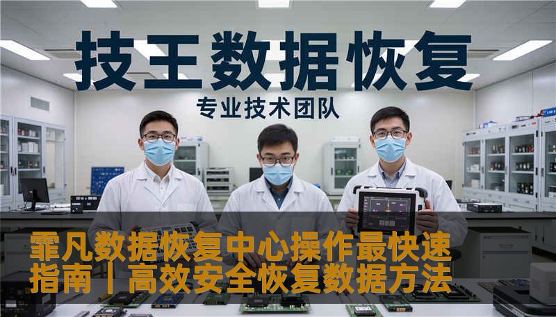 霏凡数据恢复中心操作最快速指南｜高效安全恢复数据方法