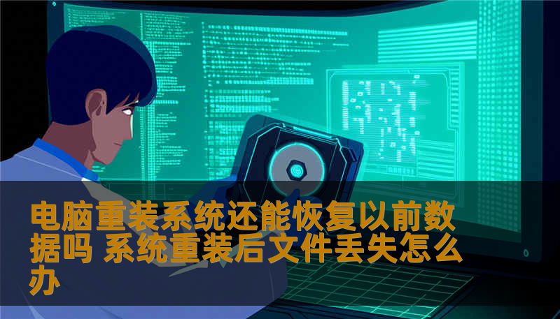 电脑重装系统还能恢复以前数据吗 系统重装后文件丢失怎么办