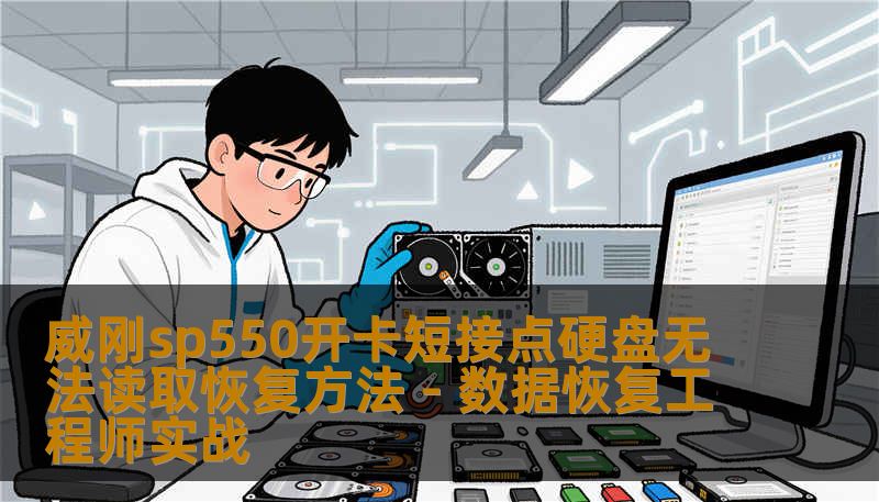威刚sp550开卡短接点硬盘无法读取恢复方法－数据恢复工程师实战