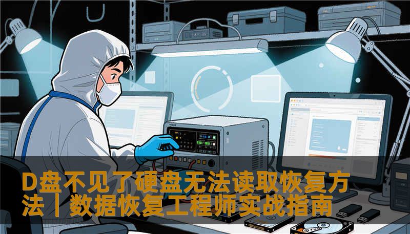 D盘不见了硬盘无法读取恢复方法｜数据恢复工程师实战指南