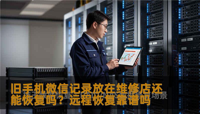 旧手机微信记录放在维修店还能恢复吗？远程恢复靠谱吗