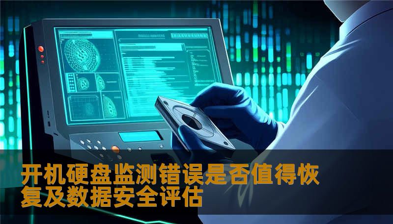 开机硬盘监测错误是否值得恢复及数据安全评估