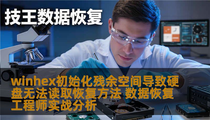 winhex初始化残余空间导致硬盘无法读取恢复方法 数据恢复工程师实战分析