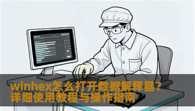winhex怎么打开数据解释器？详细使用教程与操作指南