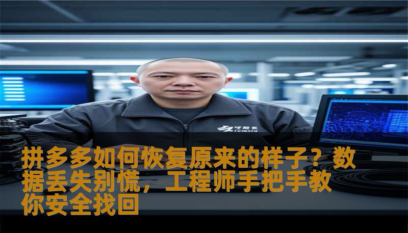 拼多多如何恢复原来的样子？数据丢失别慌，工程师手把手教你安全找回