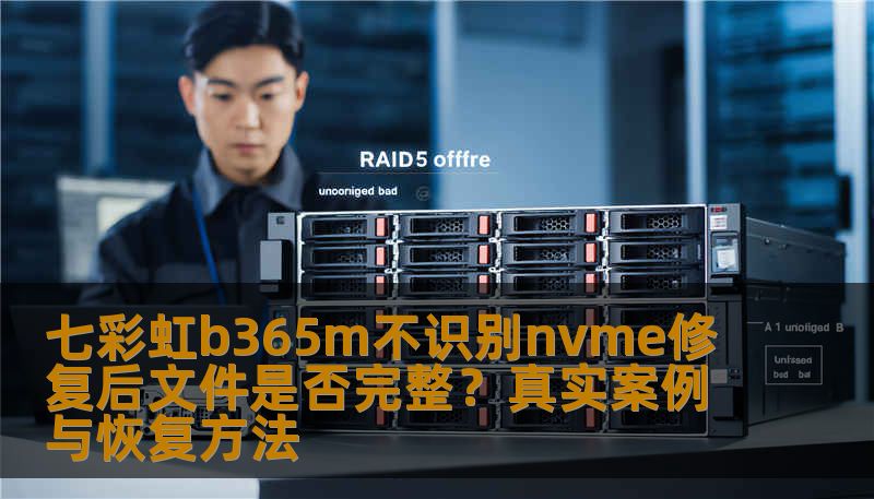 七彩虹b365m不识别nvme修复后文件是否完整？真实案例与恢复方法