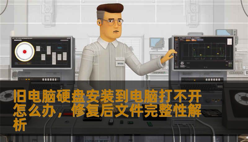 旧电脑硬盘安装到电脑打不开怎么办，修复后文件完整性解析
