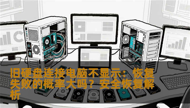 旧硬盘连接电脑不显示：恢复失败的概率大吗？安全恢复解析