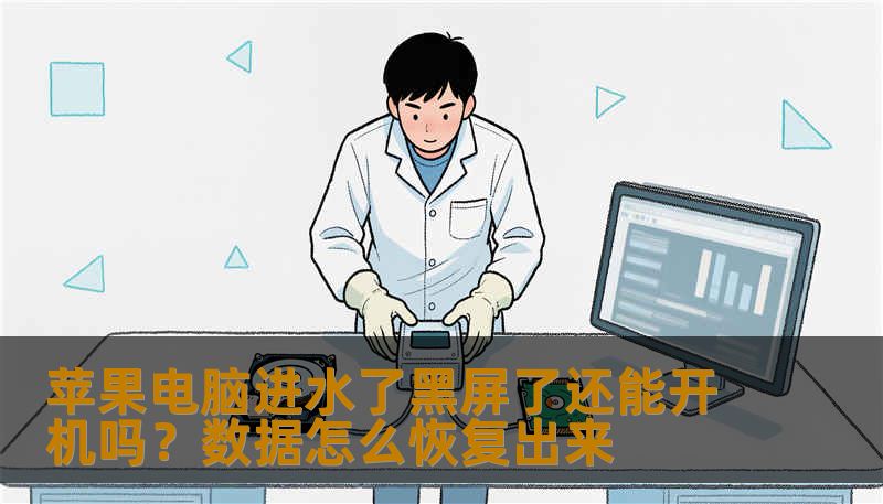 苹果电脑进水了黑屏了还能开机吗？数据怎么恢复出来