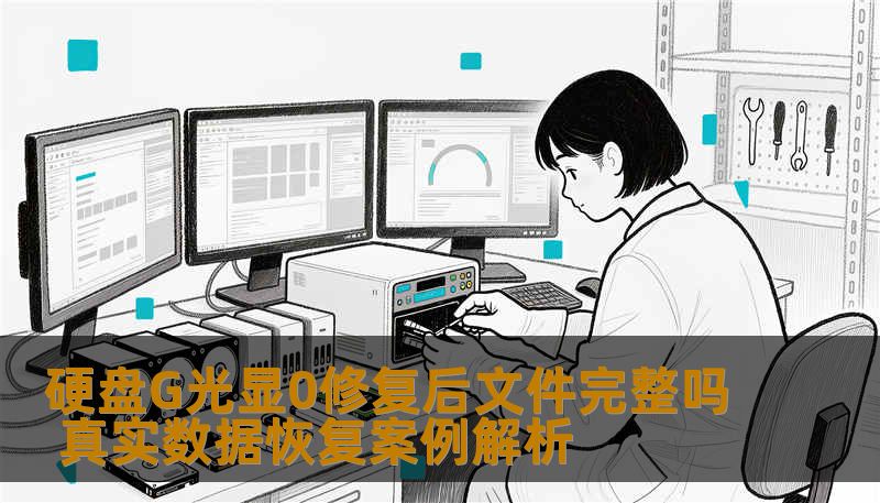 硬盘G光显0修复后文件完整吗 真实数据恢复案例解析