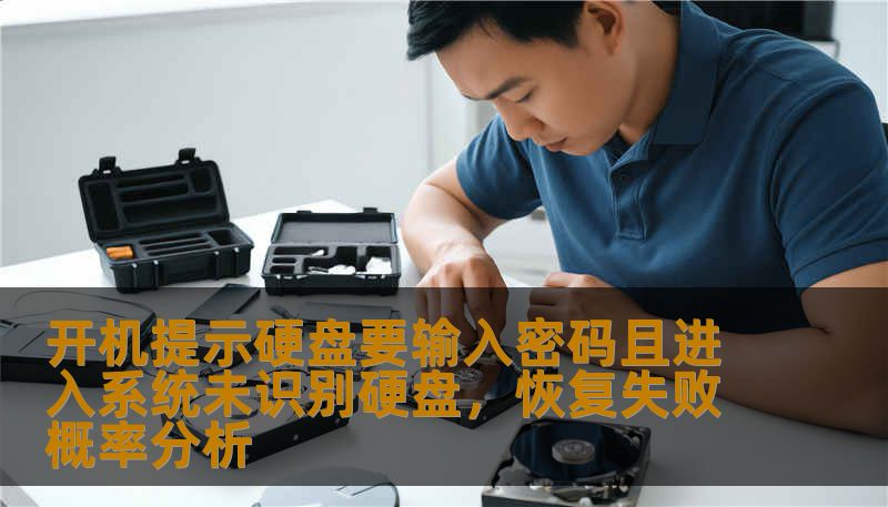 开机提示硬盘要输入密码且进入系统未识别硬盘，恢复失败概率分析