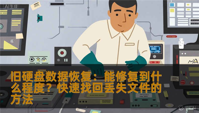 本文详解旧硬盘数据恢复的方法和能修复到的程度，包括硬盘无法读取恢复方法、SSD数据恢复流程、误删除文件恢复步骤，帮助用户判断数据丢失类型并安全恢复，快速找回重要文件。