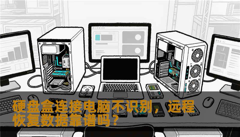 硬盘盒连接电脑不识别，远程恢复数据靠谱吗？