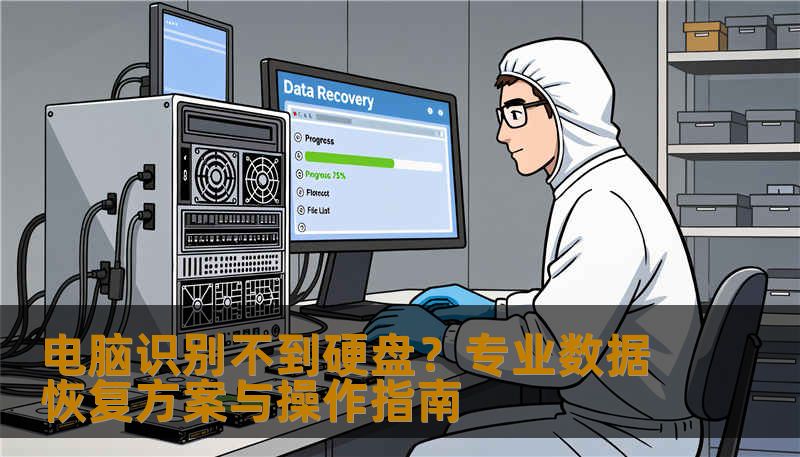 电脑识别不到硬盘？专业数据恢复方案与操作指南