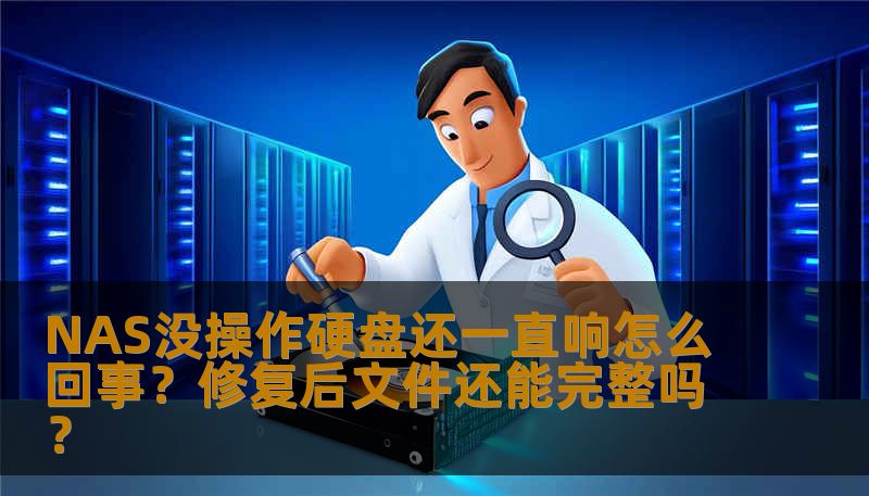 NAS没操作硬盘还一直响怎么回事？修复后文件还能完整吗？
