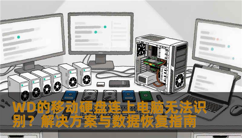 WD的移动硬盘连上电脑无法识别？解决方案与数据恢复指南