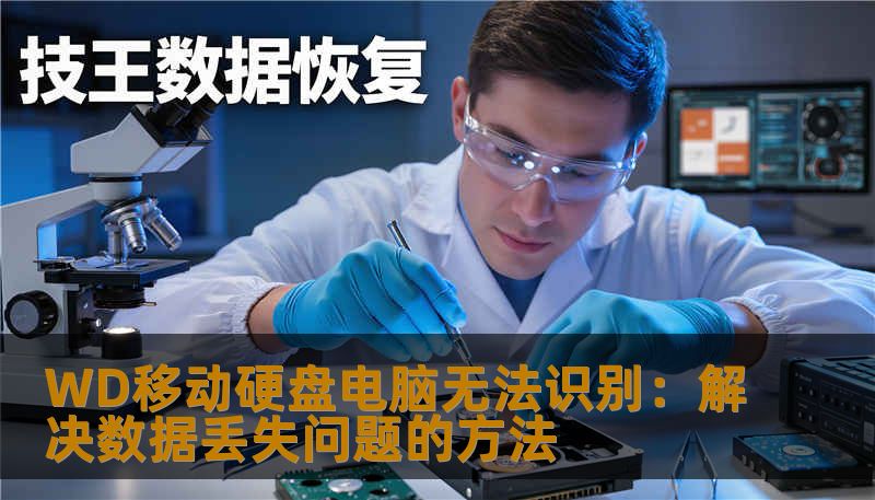 WD移动硬盘电脑无法识别：解决数据丢失问题的方法