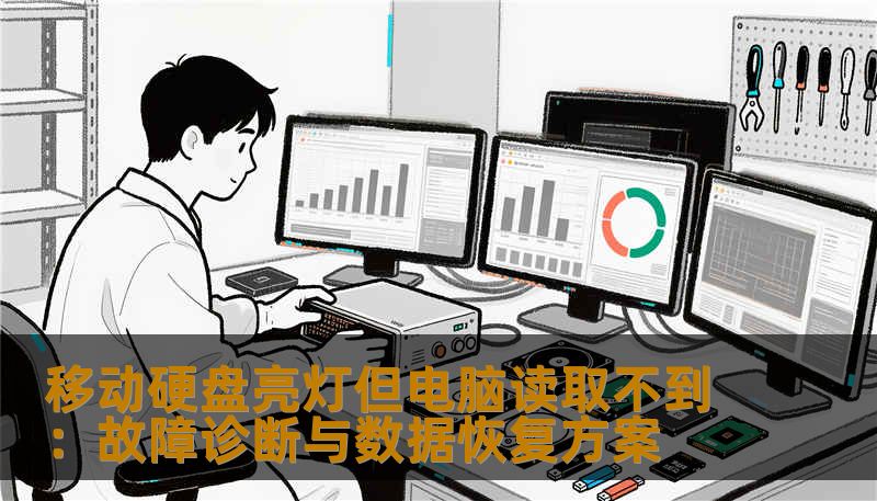 移动硬盘亮灯但电脑读取不到：故障诊断与数据恢复方案