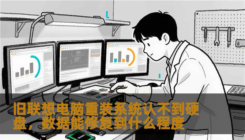 旧联想电脑重装系统认不到硬盘，数据能修复到什么程度