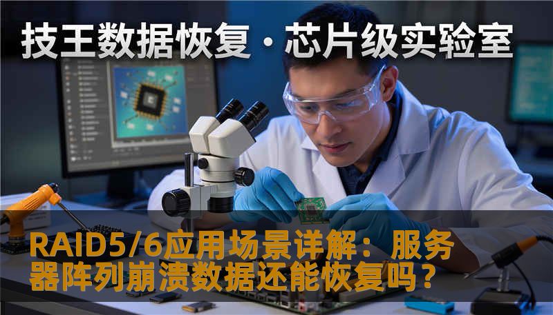 RAID5/6应用场景详解：服务器阵列崩溃数据还能恢复吗？