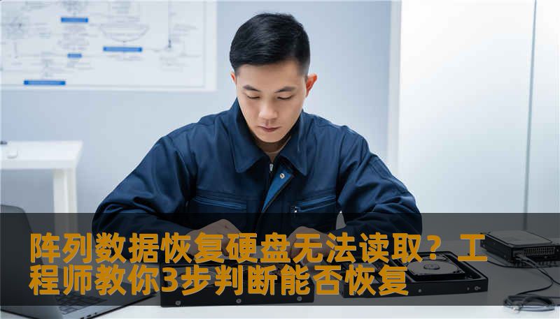 阵列数据恢复硬盘无法读取？工程师教你3步判断能否恢复