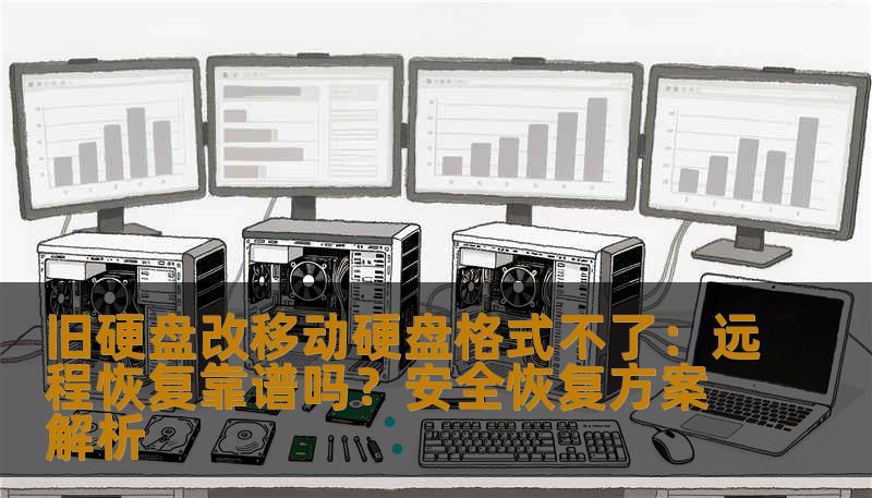 旧硬盘改移动硬盘格式不了：远程恢复靠谱吗？安全恢复方案解析