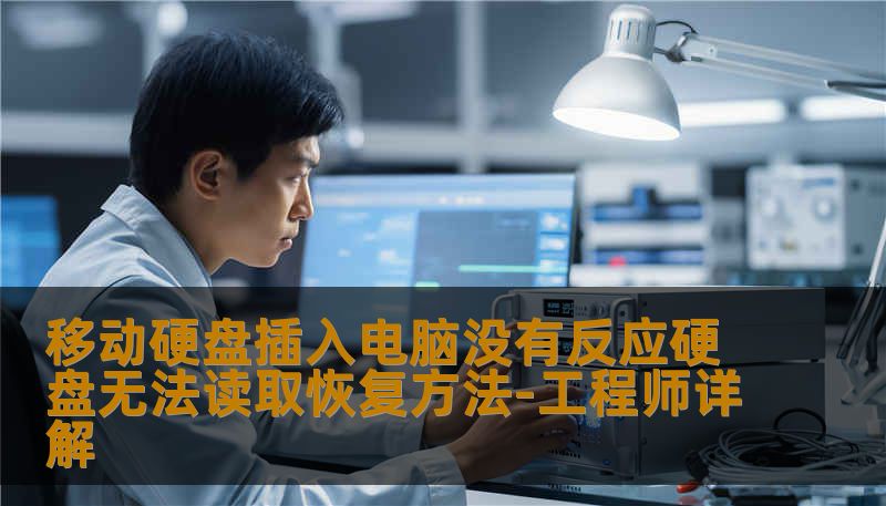 移动硬盘插入电脑没有反应硬盘无法读取恢复方法-工程师详解