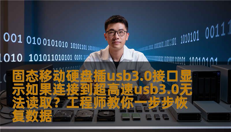 固态移动硬盘插usb3.0接口显示如果连接到超高速usb3.0无法读取？工程师教你一步步恢复数据