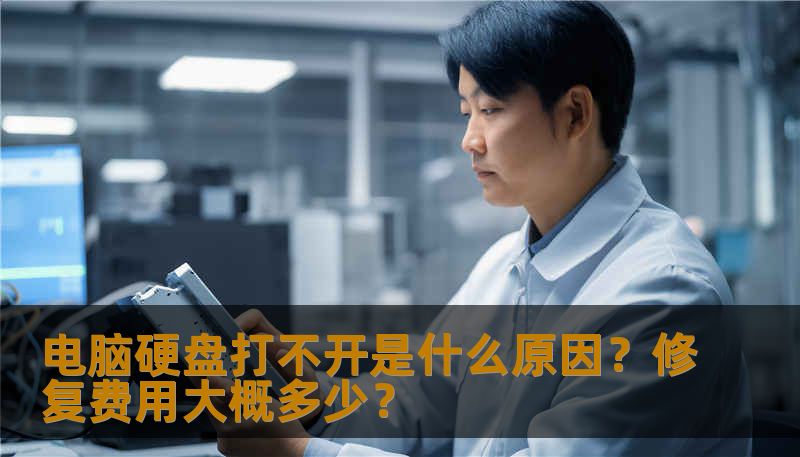 电脑硬盘打不开是什么原因？修复费用大概多少？