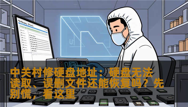 中关村修硬盘地址：硬盘无法读取、误删文件还能恢复吗？先别慌，看这里
