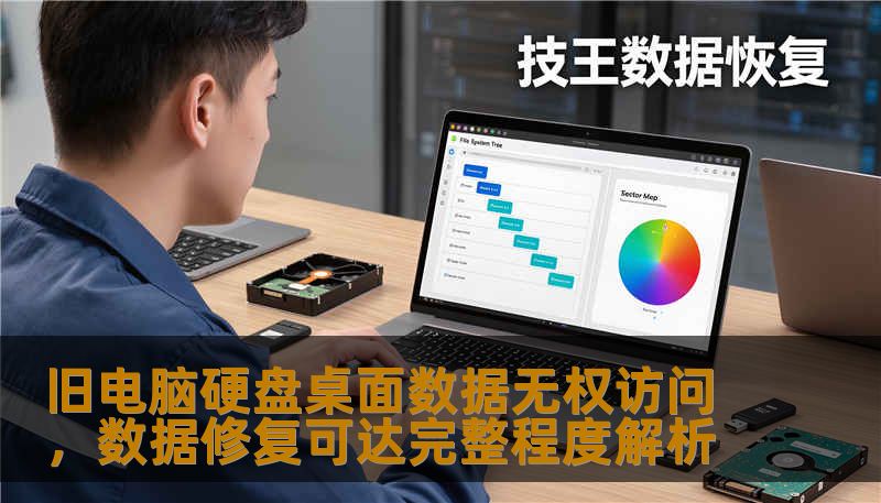 旧电脑硬盘桌面数据无权访问，数据修复可达完整程度解析