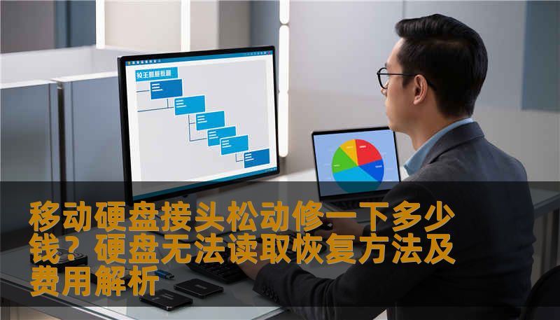 移动硬盘接头松动修一下多少钱？硬盘无法读取恢复方法及费用解析