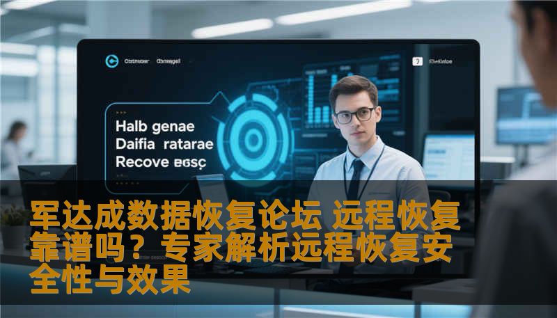 军达成数据恢复论坛 远程恢复靠谱吗？专家解析远程恢复安全性与效果