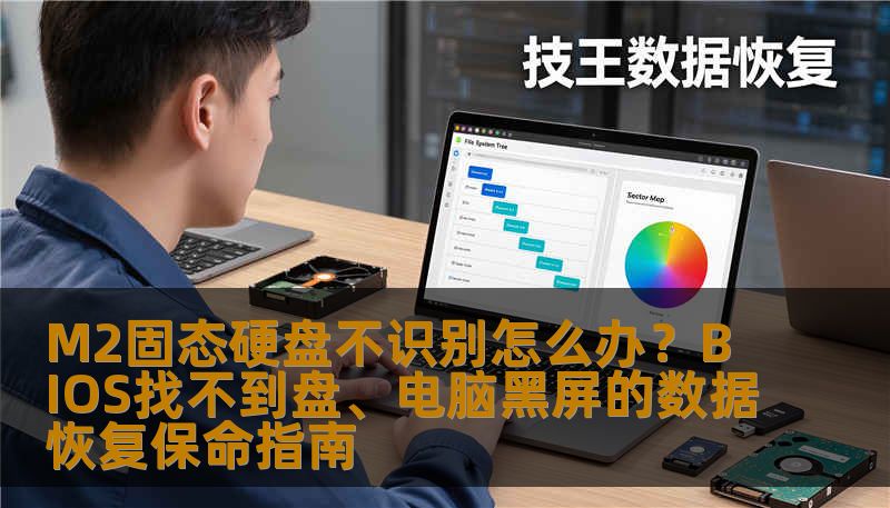 M2固态硬盘不识别怎么办？BIOS找不到盘、电脑黑屏的数据恢复保命指南