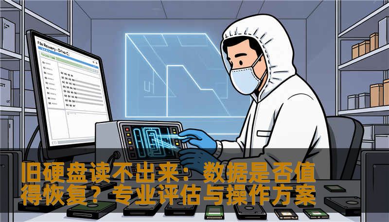 旧硬盘读不出来：数据是否值得恢复？专业评估与操作方案