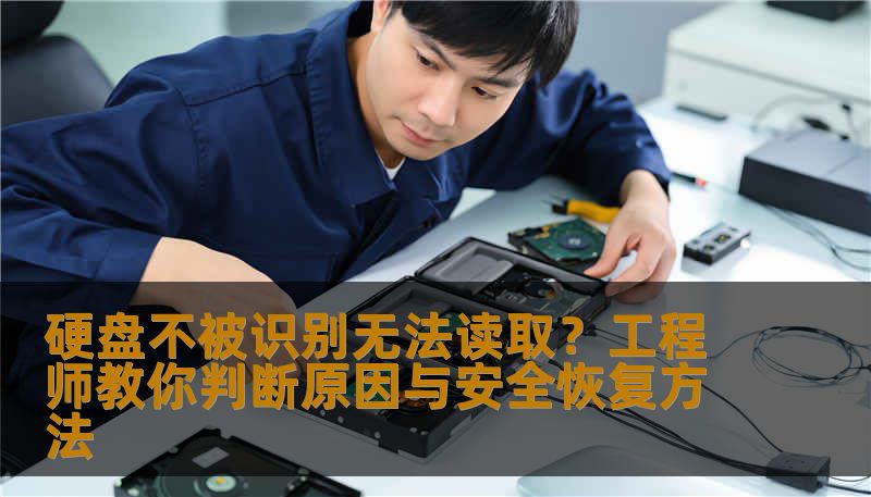 硬盘不被识别无法读取？工程师教你判断原因与安全恢复方法