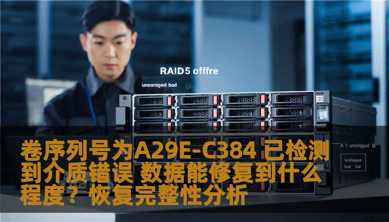 卷序列号为A29E-C384 已检测到介质错误 数据能修复到什么程度？恢复完整性分析