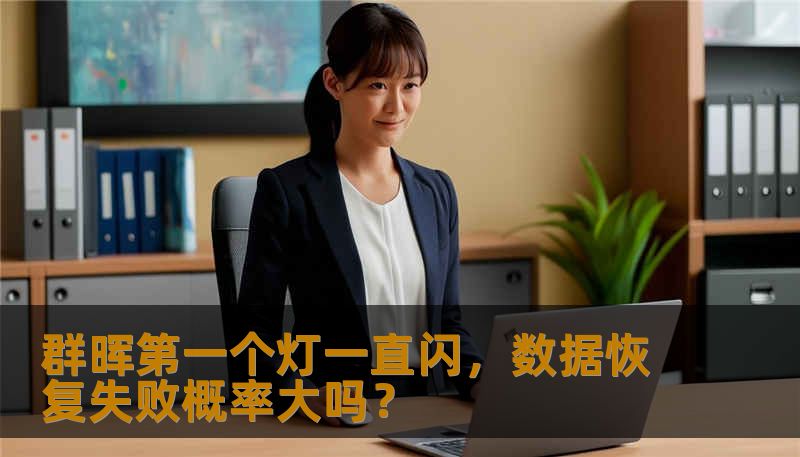 群晖第一个灯一直闪，数据恢复失败概率大吗？