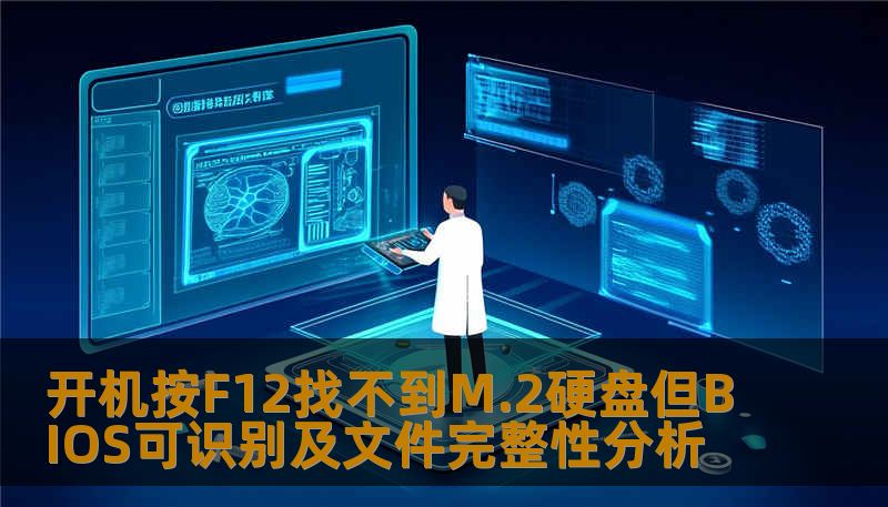 开机按F12找不到M.2硬盘但BIOS可识别及文件完整性分析