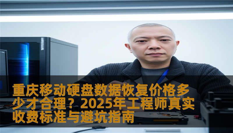 重庆移动硬盘数据恢复价格多少才合理？2025年工程师真实收费标准与避坑指南