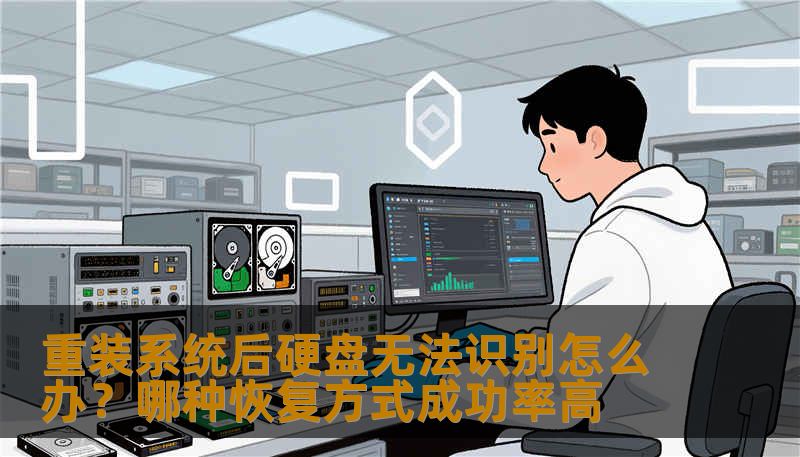 重装系统后硬盘无法识别怎么办？哪种恢复方式成功率高