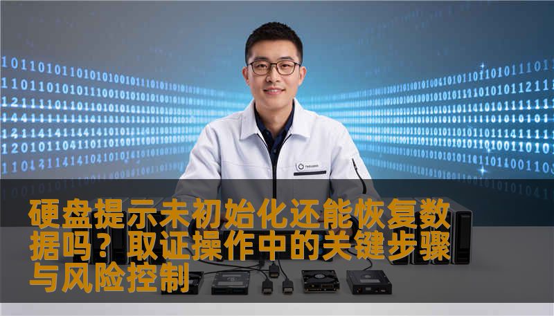 硬盘提示未初始化或需要格式化时数据并未立即丢失。本文通过移动硬盘异响和NAS RAID崩溃两个真实案例，详解取证操作中的故障判断、镜像创建与数据提取流程，以及物理故障和逻辑故障的风险规避方法。